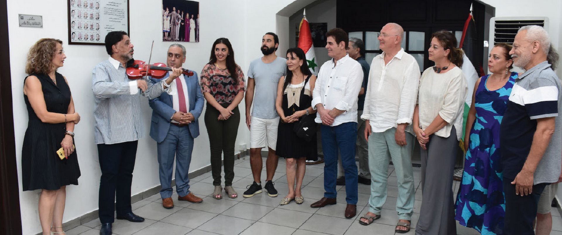 La giornalista Maysaa Younes e la nostra Associazione 