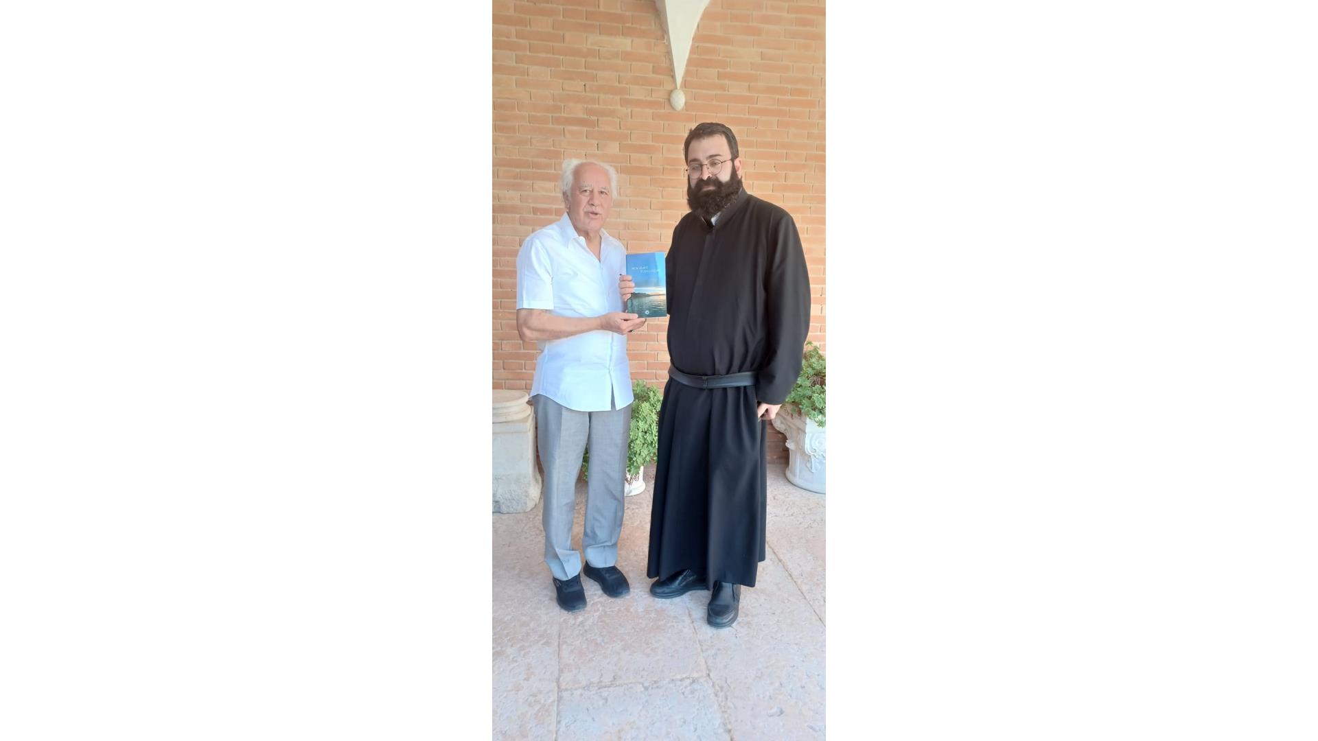 Padre Hamazasp Kechichian  Riceve il pensatore.  Shaban